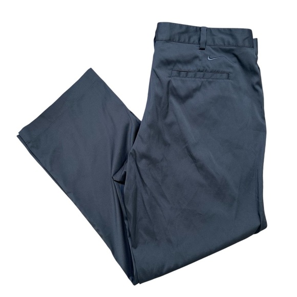 Nike Dri-Fit Men’s 40x30 Gray Golf Trouser Pant - Picture 1 of 8